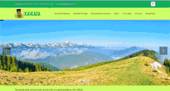 Desktop Screenshot of kaskadatravel.pl